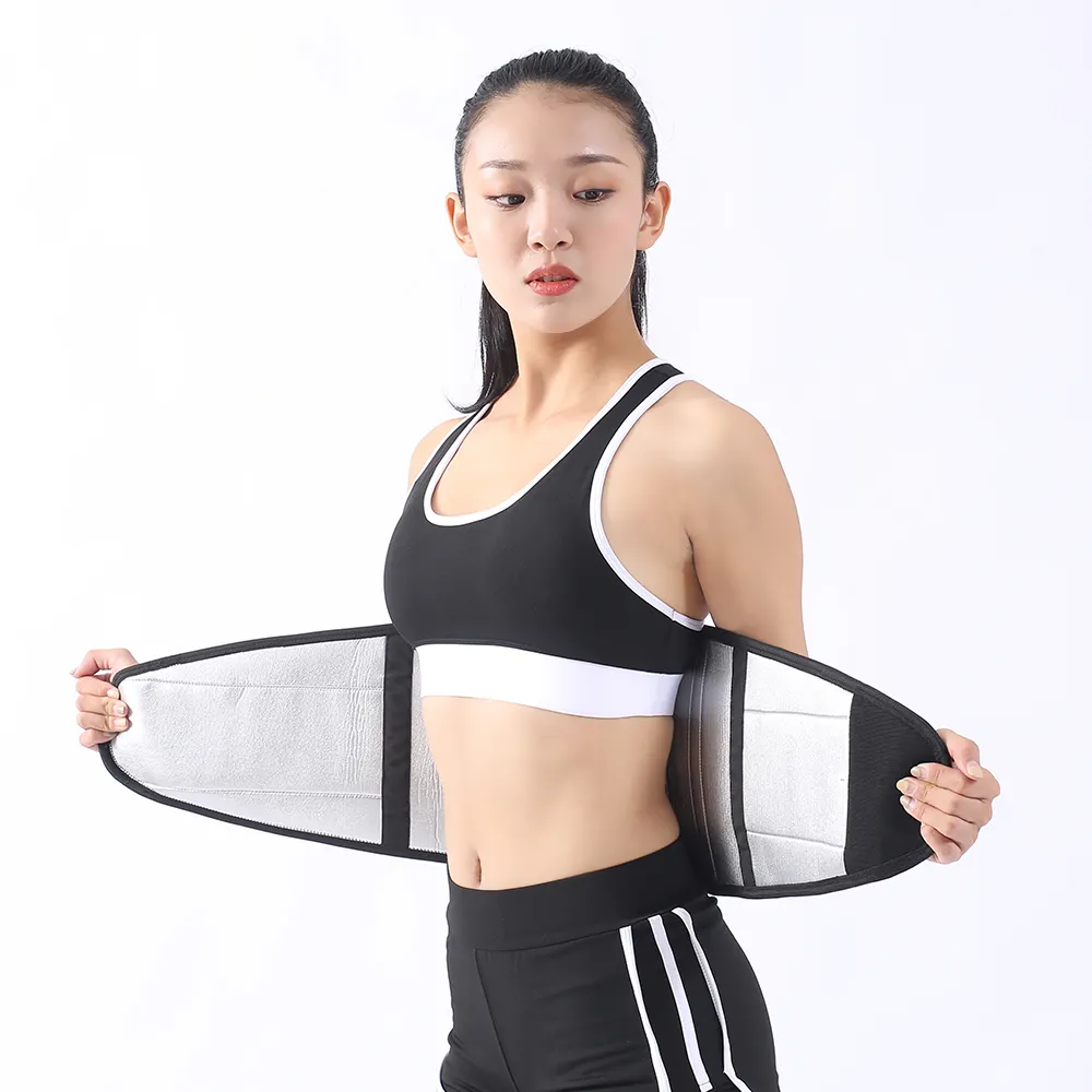 Waist Trainer Corset Sweat Belt for Women Compression Workout Fitness Back Support