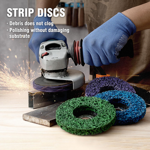 En stock, 144 pièces <span class=keywords><strong>de</strong></span> disques <span class=keywords><strong>de</strong></span> décapage 4-1/2" x 7/8", disques <span class=keywords><strong>de</strong></span> décapage <span class=keywords><strong>pour</strong></span> enlever la rouille, la peinture et l'oxydation, <span class=keywords><strong>pour</strong></span> <span class=keywords><strong>meuleuse</strong></span> d'angle - Product Image 5