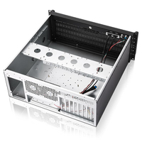 Boîtier de serveur 4U avec carte mère Eatx 4090 support de carte graphique 240/360 rangée de refroidissement par eau 8 fentes alimentation Port avant USB