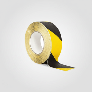 Cinta Antideslizante de Vinilo Mate Amarillo y Negro para Diseño Industrial, 5 cm x 25 m - Product Image 2