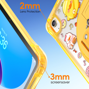 เคสแท็บเล็ตกันกระแทกสีสันสดใสสำหรับเด็กมีสายคล้องไหล่และขาตั้ง360แบบหมุนได้สำหรับ <span class=keywords><strong>iPad</strong></span> 10th 2024 - Product Image 5