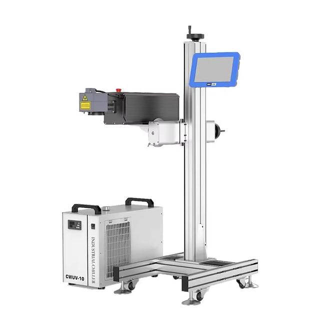 5w 10w High-Speed UV Laser Marking Machine Laser Printer on Plastics Glass Acrylic Wood Barcode Label Printing Machine