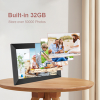 Grand Stock Nouveau Cadeau 10.1 Pouces Partager Photos/Vidéos tv smart tvs Fond Musique numérique ai cadres avec wifi