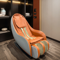 Fauteuil de massage à pression d'air zéro gravité de luxe thaïlandais 2025, fauteuil pliable de qualité supérieure avec fonction de chauffage pour les pieds