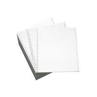 Carta Continua Personalizzata 241x280mm 9.5"x11" Senza Carbonio NCR per Computer, Immagine Blu, 2 Strati 3 Strati SHIRLEY YA CPA002