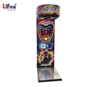 Lifun <span class=keywords><strong>Boxer</strong></span> <span class=keywords><strong>II</strong></span> - Macchina da gioco a moneta per pugilato, tester di forza e potenza, per bar, centri commerciali e sale giochi (FEC) - Product Image 1