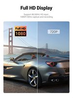 Tarjeta Capturadora de Video UGREEN 4K HDMI a USB-A/USB-C, Tarjeta de Captura HDMI Full HD 1080P USB 2.0 para Grabación de Video y Audio