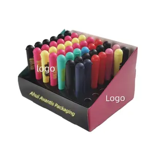 Custom Sticker 116mm Colorful Plastic Tube Air Tight Smell Proof Cigar Storage Container Portable Cone Tube