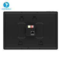 Portworld gadget cerdas kantor Android 2MP, kamera layar sentuh DC POE Home otomatisasi 10.1 inci KNX pengontrol rumah cerdas