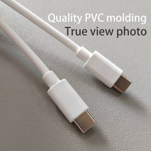 Câble USB-C vers Type-C PD 5A 100W à chargement rapide en PVC moulé, tendance, pour accessoires de téléphonie mobile Android, vente en gros - Product Image 6