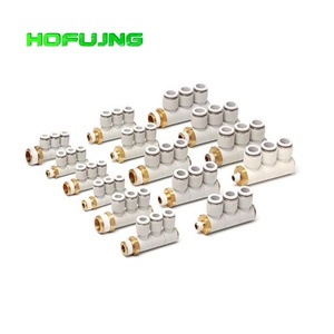 Conexiones Universales KQ2VT/KQ2VD para Derivar un Rosca Hembra en Ángulo Recto, Piezas Individuales con Rotación de 360 Grados ° - Product Image 3