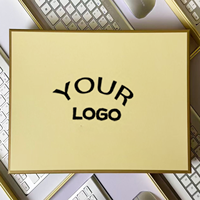 Ensemble d'articles promotionnels personnalisés pour entreprises : clavier sans fil, souris, stylo, batterie externe USB pour le marketing d'entreprise