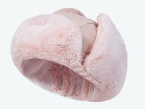 Gorro de piloto ruso OEM personalizado unisex, cálido, transpirable, impermeable, con orejeras de sherpa y bordado 3D para deportes al aire libre - Product Image 3