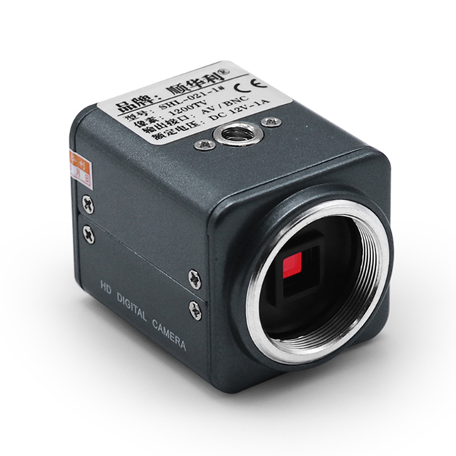 1200 line mechanical vision industrial camera CCD laser welding BNC/AV interface anime camera with OSD