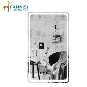 <span class=keywords><strong>Espejo</strong></span> <span class=keywords><strong>de</strong></span> maquillaje LED multifunción para dormitorio, accesorios para <span class=keywords><strong>baño</strong></span> con audio - Product Image 5