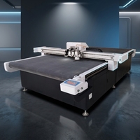 Máquina de Corte de Cartón Corrugado con Cuchilla Oscilante CNC RONGCHI, Cortadora Plana, Plotter