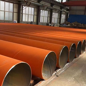 Tuyau d'acier soudé en spirale <span class=keywords><strong>Stm</strong></span> A179C A192 St35.8 Din17175 Erw Sch40 - Product Image 5