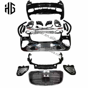 Kit carrosserie 2024 W167 pour Benz X167 GLS, mise à niveau vers <span class=keywords><strong>Maybach</strong></span> <span class=keywords><strong>680</strong></span>, pare-chocs avant, calandre, pare-chocs arrière, ensemble de kits carrosserie - Product Image 1