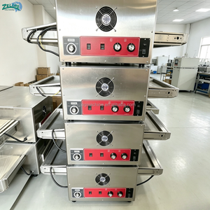 Horno Eléctrico Comercial para <span class=keywords><strong>Pizza</strong></span> con Cinta Transportadora, Horno de Acero Inoxidable de 12 Pulgadas con Control Digital para Restaurante de <span class=keywords><strong>Pizza</strong></span> y Panadería - Product Image 3