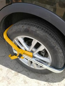 E-ROAD WC-2-1 Candado <span class=keywords><strong>de</strong></span> Seguridad <span class=keywords><strong>Antirrobo</strong></span> para Ruedas <span class=keywords><strong>de</strong></span> Coche, <span class=keywords><strong>de</strong></span> Acero Inoxidable - Product Image 5