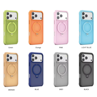 Coque de téléphone pliable anti-chute, anti-collision, antidérapante, avec anneau de maintien, respectueuse de la peau, pour iPhone 18 17 16 Pro Max, usage quotidien
