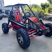 Gran Oferta: Go Kart Todoterreno de 200cc, Motor Refrigerado por Aceite con 17.6N.m de Torque, Ruedas de Aluminio para Carreras de Adultos