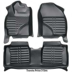 Alfombrillas de Coche de Cuero 5D Personalizadas para <span class=keywords><strong>Land</strong></span> <span class=keywords><strong>Cruiser</strong></span> 300 200 Prado 150 <span class=keywords><strong>120</strong></span> FJ100, Impermeables, 20 mm de Grosor, Juego Completo de 4 Piezas - Product Image 6