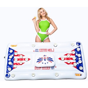 Phao Bóng Bia Nổi Cho Bữa Tiệc Có Thể Bơm Hơi Với Phao Làm Mát Nổi Trò Chơi Tiệc Bể Bơi Bè Và Phòng Chờ - Product Image 4