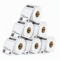Autocollants personnalisés imperméables avec logo, étiquettes adhésives en vinyle pour la promotion de la marque de produits, emballage alimentaire