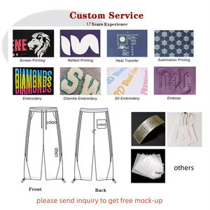 <span class=keywords><strong>Pantaloni</strong></span> da Jogging larghi a <span class=keywords><strong>vita</strong></span> alta OEM <span class=keywords><strong>pantaloni</strong></span> da Jogging larghi lavati Vintage da <span class=keywords><strong>uomo</strong></span> - Product Image 5