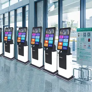 Pagamento capacitivo de cartão de crédito, auto-serviço, restaurante, pagamento de kiosk