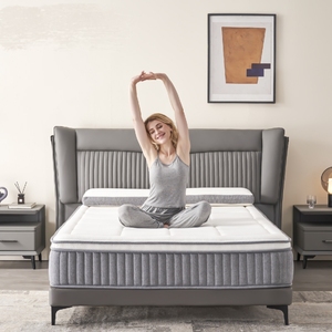 Hot Bán thiết kế phổ biến Nệm cao su Bán buôn túi mùa xuân lai Nệm cuộn lên đầy đủ Nữ Hoàng Vua nệm - Product Image 1