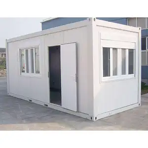 Gut gestaltete erweiterbare faltbare Büro unterkunft Faltbare Fertighaus Fertighaus Container Tragbares Haus