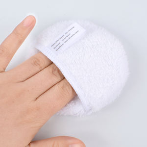 Bantalan Wajah Serat Mikro Label Pribadi Kustom, Penghilang Rias Wajah Serat Mikro Dapat Digunakan Kembali - Product Image 4