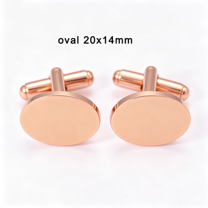 Mancuernillas de Acero Inoxidable Grabadas con Láser Personalizadas, Mancuernillas Clásicas Francesas para Camisa de Negocios para Hombre - Product Image 1