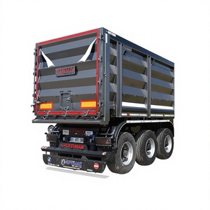 Heavy Duty Accordion Dump <b>Trailer</b> for Mining, Quarry and Construction Projects - Product Image 3