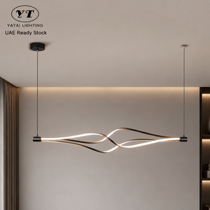 Modern Metal <b>Led</b> Dimmable Remote Tricolor Dining <b>Room</b> Pendant <b>Light</b> Adjustable Height Indoor Home Decor <b>For</b> Living <b>Room</b> - Product Image 1