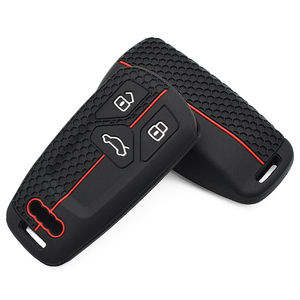 Silicone từ xa Key trường hợp chủ cho a-udi A5 A4 B9 TT Q7 A6 Q5 Sline sq5 8S 8W 4M <span class=keywords><strong>S4</strong></span> S5 S7 TTS tfsi RS chìa khóa xe Bìa - Product Image 6