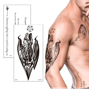 Adesivi per <span class=keywords><strong>Tatuaggi</strong></span> Temporanei <span class=keywords><strong>Personalizzati</strong></span> per Corpo e Braccia - Ecologici, Non Tossici, Durata 14 Giorni, <span class=keywords><strong>Stampa</strong></span> Logo Personalizzata - Product Image 4