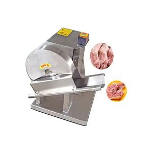 Scie électrique de table portable industrielle pour la découpe de poisson congelé, viande, poulet, bœuf, porc et os – Machine de découpe de viande de petite taille - Product Image 4