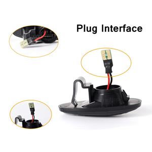 Luces de señal de giro de marcador lateral dinámico LED para Mitsubishi Pajero Lancer Shogun Outlander Peugeot Citroen lámparas indicadoras intermitentes - Product Image 4