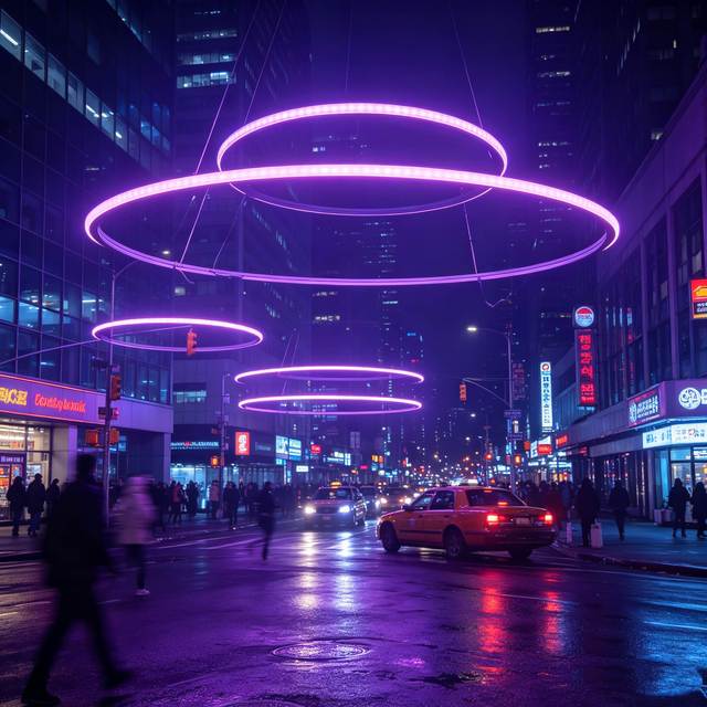 Circular LED Light Club Mapping LED Ring Light RGB Pixel LED Light 24V Neon Tube LED Ceiling Ring Light for Outdoor Decoration