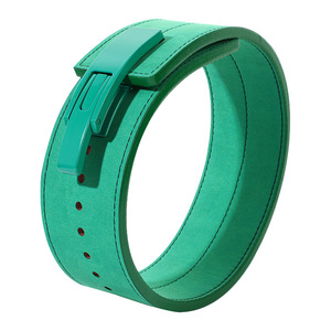 Ceinture de Soutien Lombaire pour Musculation et Fitness, Ceinture de Powerlifting en Cuir de Vachette Personnalisée en Usine avec Levier - Product Image 4