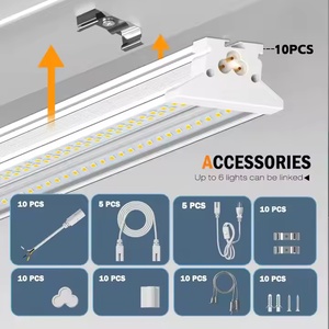 Shingel Super brillante 36W 50W 72W 100W 4FT 8FT 6000K colgante o techo montado <span class=keywords><strong>bombillas</strong></span> <span class=keywords><strong>LED</strong></span> <span class=keywords><strong>tubo</strong></span> luces tienda Luz - Product Image 4