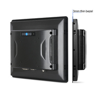 Industrial 10,4 pulgadas, Marco abierto capacitiva pantalla táctil para Raspberry PI 2 sistema Linux