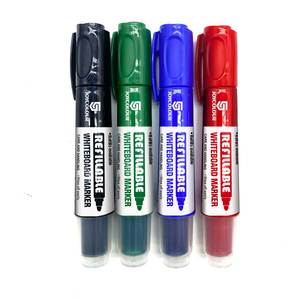 Pennarelli Cancellabili di Alta Qualità per Lavagna Bianca, Ricaricabili, Personalizzabili, 4 Colori con Scatola, per Studenti - Product Image 2
