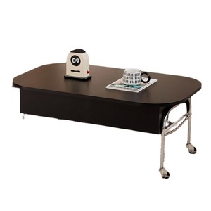 Nordic Style <b>Height</b> <b>Adjustable</b> Coffee <b>Table</b> Wood Top With Storage Drawer Movable For Small Apartments And Rental Rooms - Product Image 5