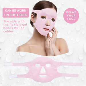 Cuidado DE <span class=keywords><strong>LA</strong></span> PIEL SPA Gel Beads Hot Heat Cold Compress Pack Reduce Face Puff Ice Pack Cold Face Eye Mask - Product Image 6