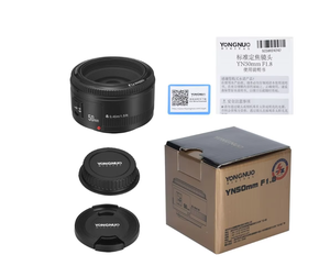 Objectif d'appareil photo <span class=keywords><strong>Canon</strong></span> EF YONGNUO YN 50 <span class=keywords><strong>mm</strong></span> F1.8 MF YN 50mm F/1.8 AF à ouverture et mise au point pour appareils photo reflex numériques <span class=keywords><strong>CANON</strong></span> D5300 D5200 - Product Image 5