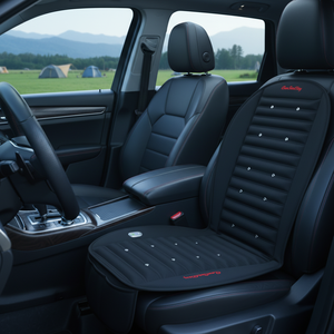 <span class=keywords><strong>Coussin</strong></span> de siège <span class=keywords><strong>chauffant</strong></span> et rafraîchissant de luxe en tissu sandwich pour <span class=keywords><strong>voiture</strong></span>, 12V, en mousse PE, avec fonction massage - Product Image 3